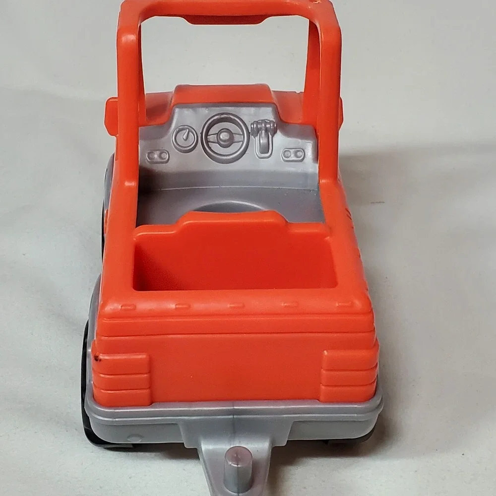 Fisher Price Little People Help a Friend Orange Pick Up Truck ATV Off Road 2017